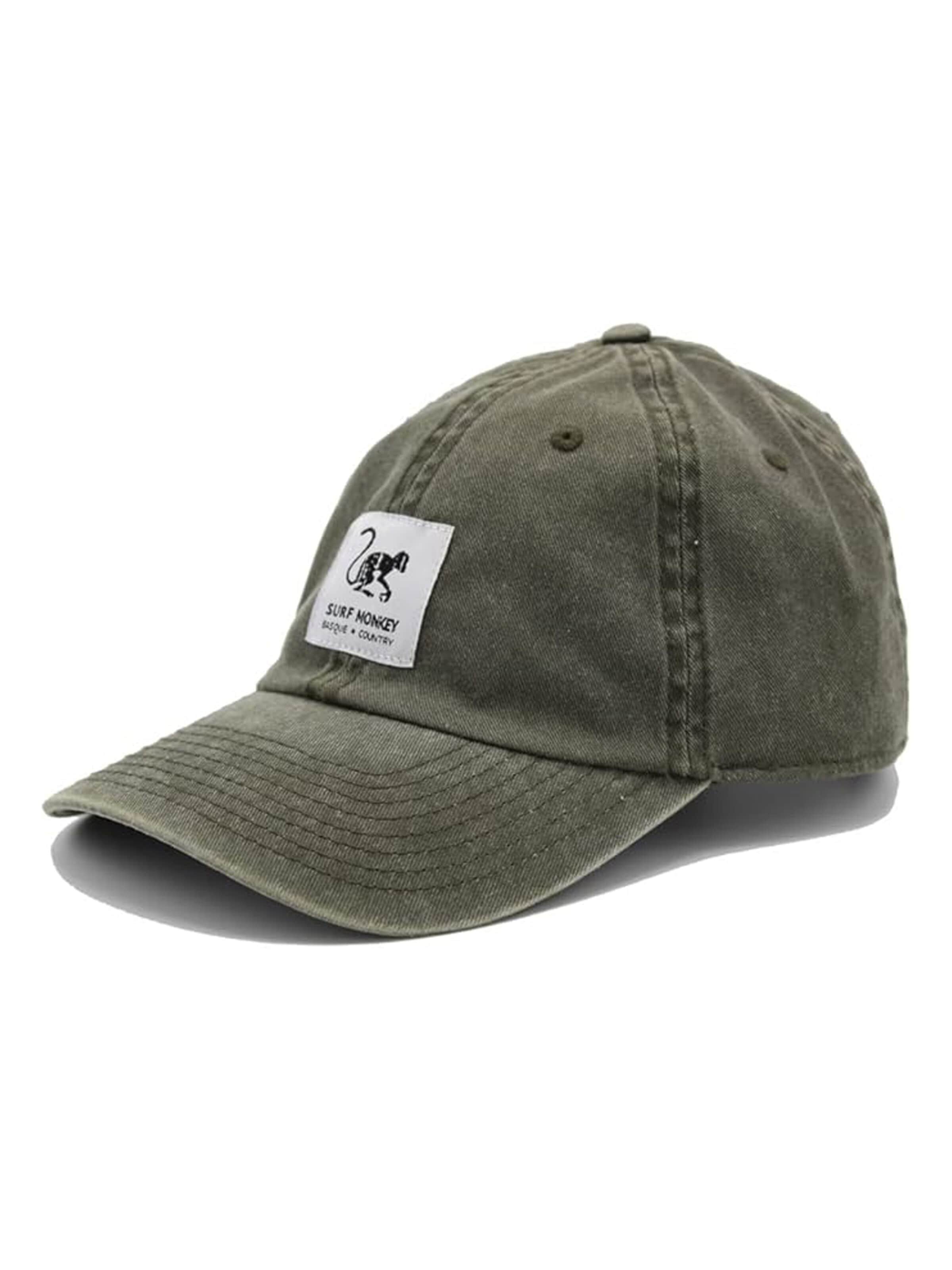 Surf Monkey - Boné desportivo em verde: frente