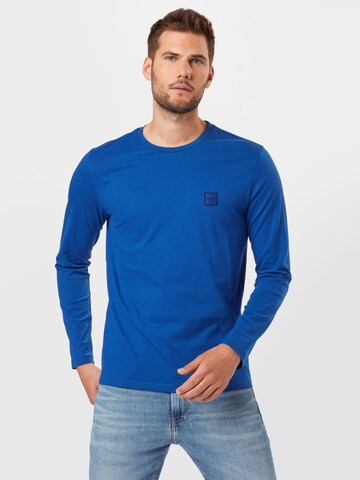 BOSS Orange Shirt 'Tacks' in Blau: predná strana