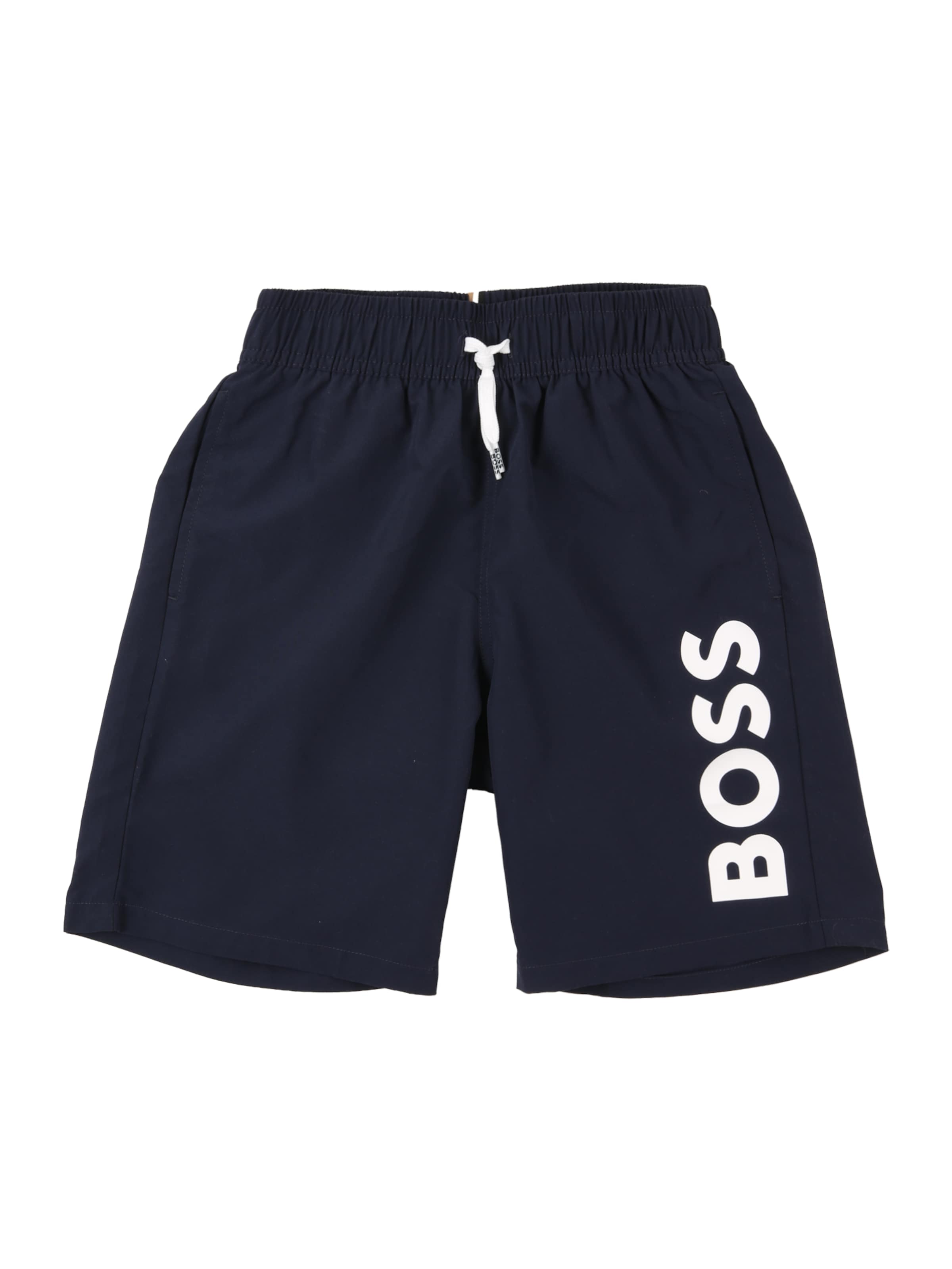 BOSS Swimming shorts in Blue: front