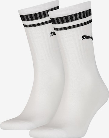 PUMA Socken in Weiß: front