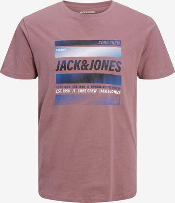 JACK & JONES Shirt in Purple: front