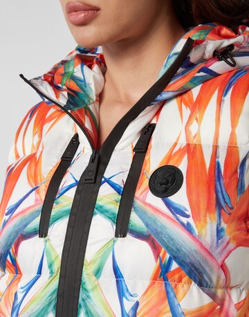 Plein Sport Vest 'Flowers' in White