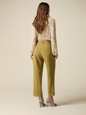 Tapered Pantaloni di oltre in verde
