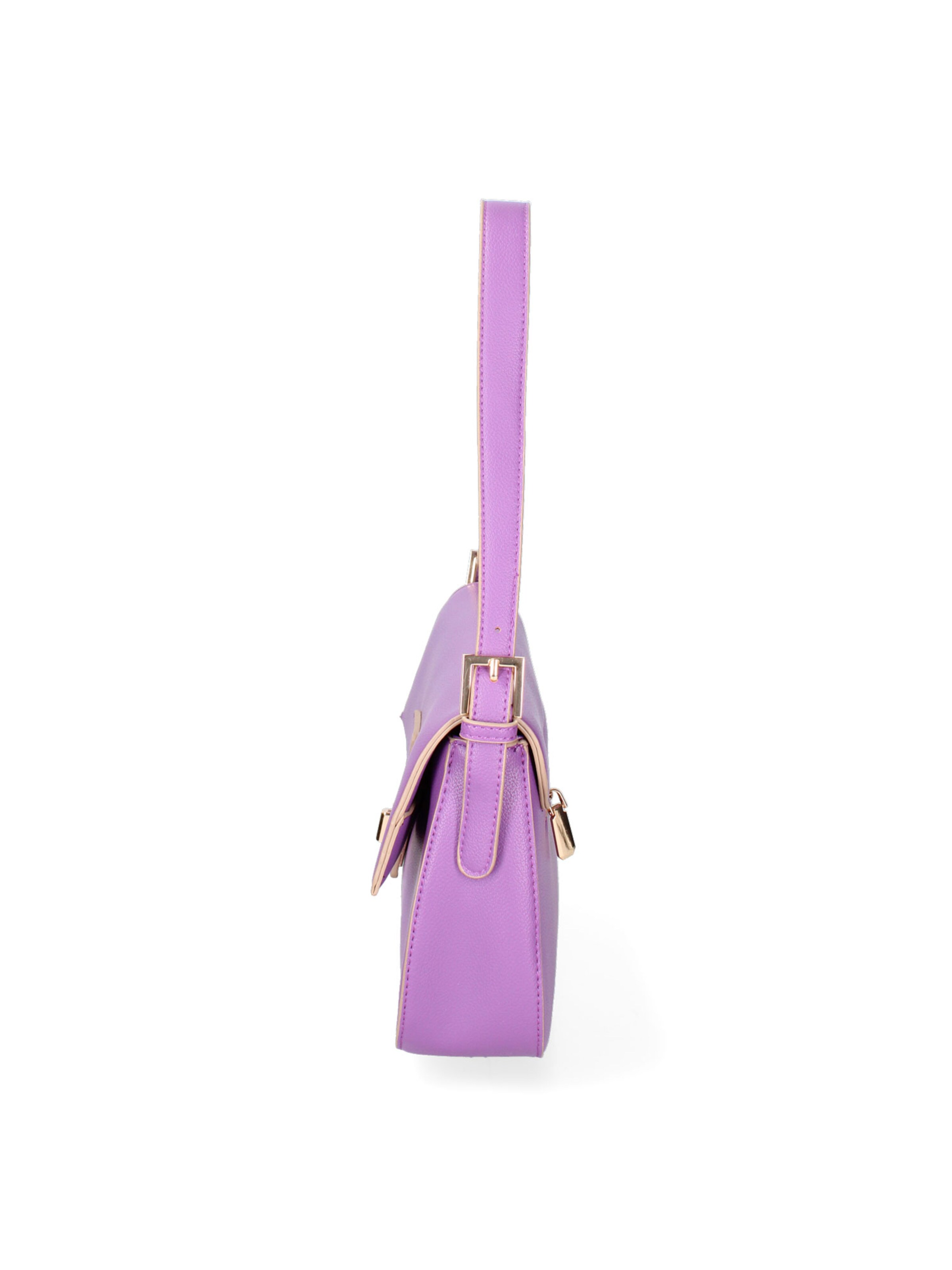 Borsa a spalla 'Borsa a Spalla Donna Calliope Ecopelle - Chiusura Girello' di Diana&Co. in lilla