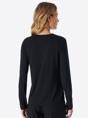 Chemise de nuit ' Mix Relax ' SCHIESSER en noir