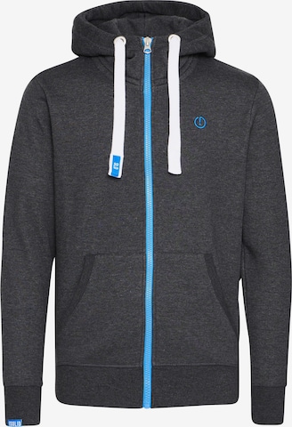 !Solid Sweatjacke 'Benn' in Grau: Vorderseite