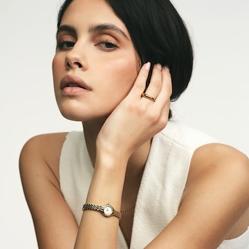 Mockberg Analog Watch in Gold: front