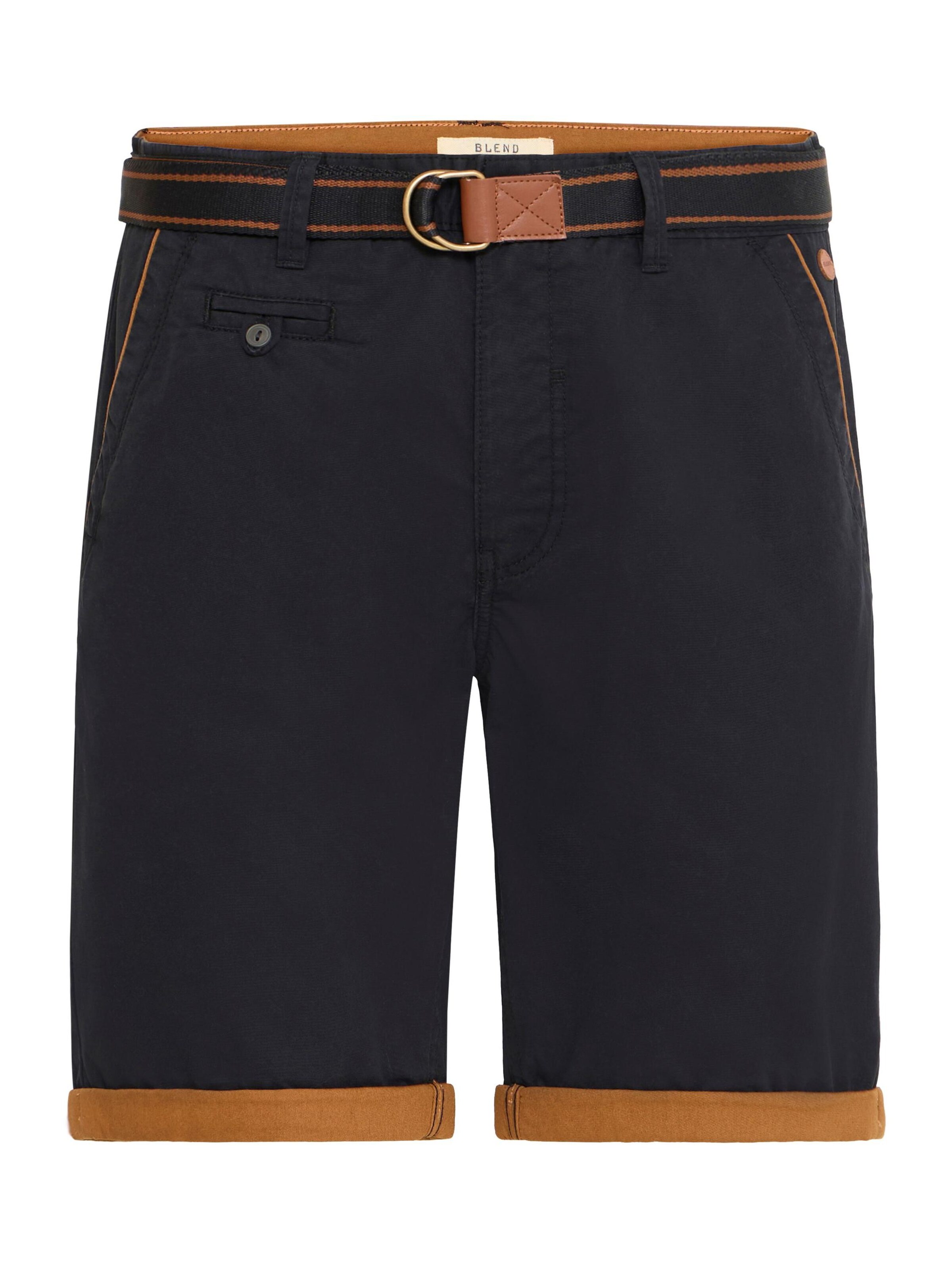 BLEND - Calças 'Neji' em preto: frente