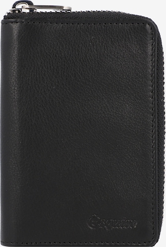 Esquire Wallet 'Oslo' in Black: front