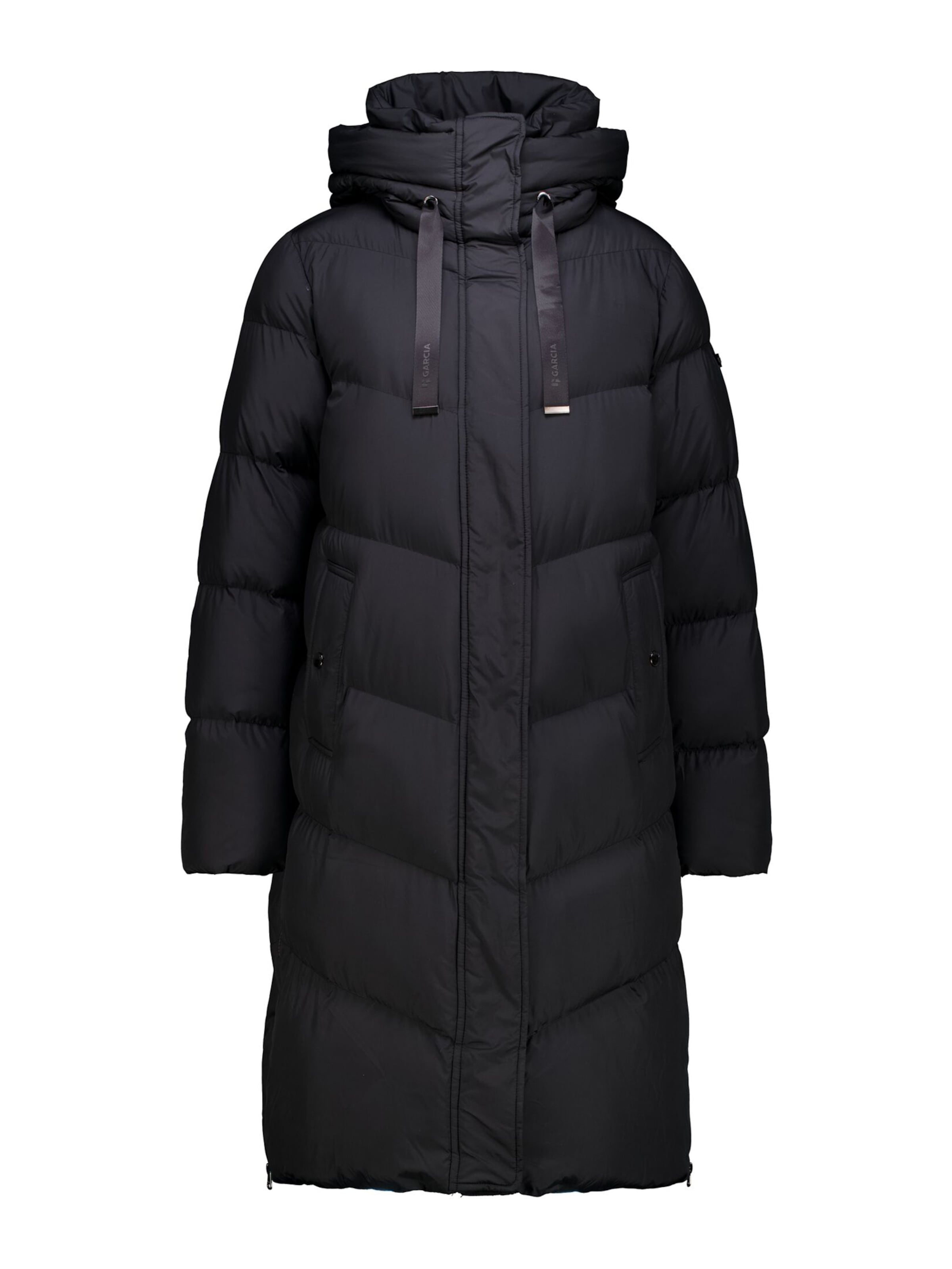 Cappotto invernale di GARCIA in nero: frontale