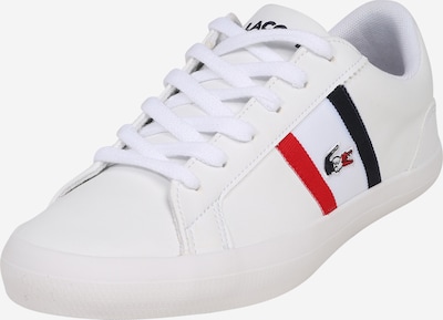 LACOSTE Sneaker 'Lerond' in navy / grün / rot / weiß, Produktansicht