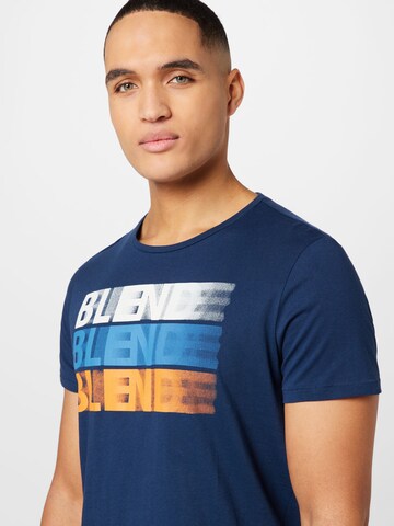 BLEND T-Shirt in Blau