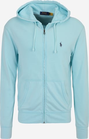 Veste de survêtement Polo Ralph Lauren en bleu : devant