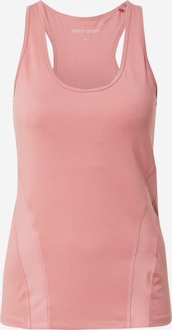 ESPRITSportski top - roza boja: prednji dio
