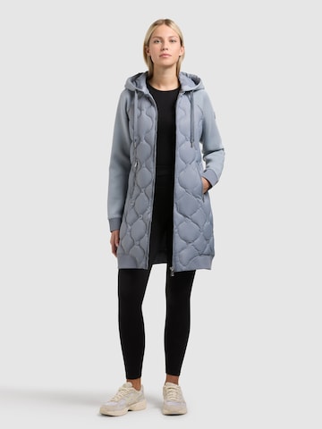 khujo Ανοιξιάτικο και φθινοπωρινό παλτό 'Nora' σε μπλε