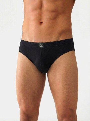 JOHN DEVIN Panty in Black: front