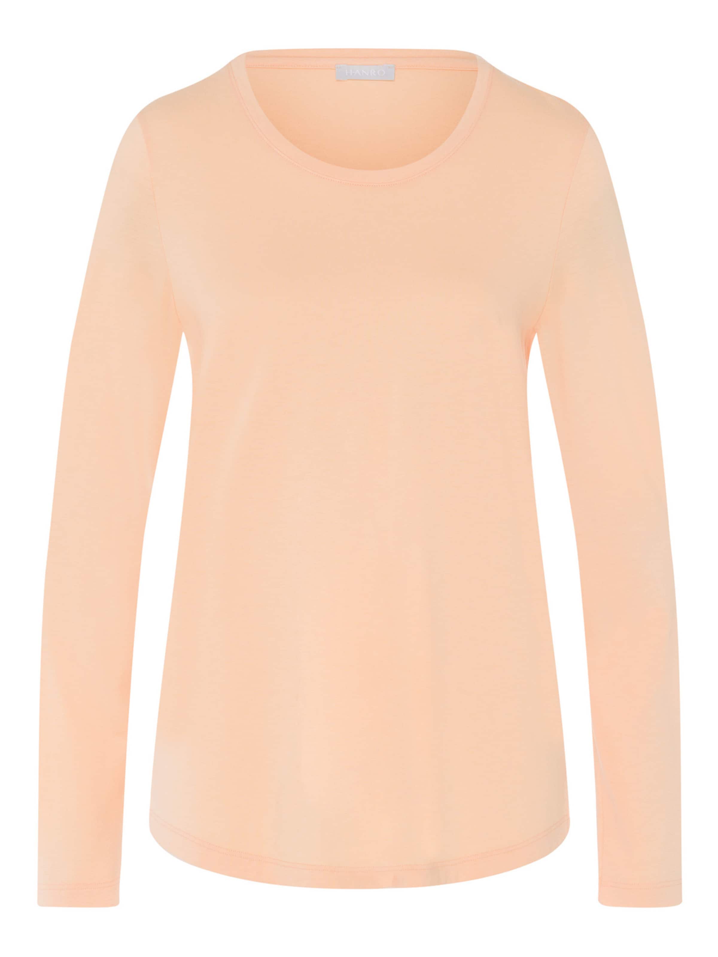 Chemise de nuit Hanro en orange : devant