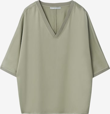 Adolfo Dominguez - Blusa en verde: frente