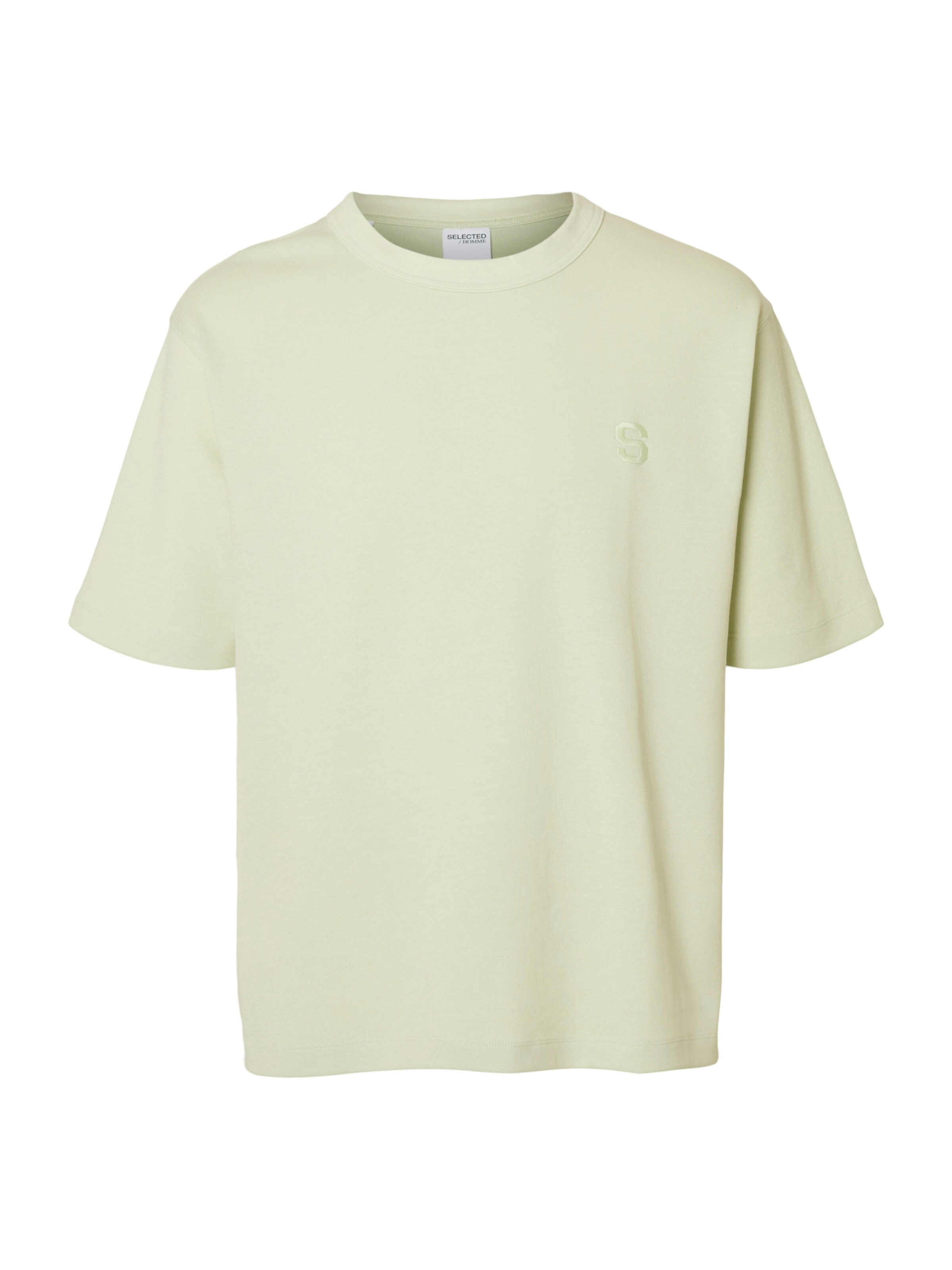 SELECTED - Camiseta 'SLHChester' en verde: frente