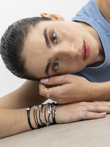 Braccialetto 'Abresh' di Luxenter in nero