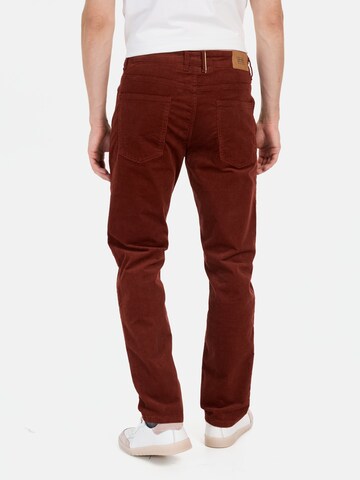 CAMEL ACTIVE Regular Regular Fit 5-Pocket Cordhose in Rot