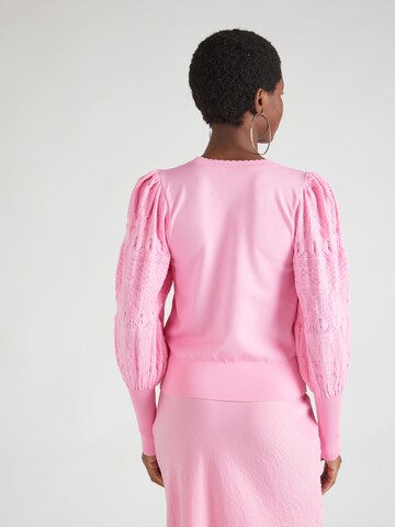 Pull-over 'Melita' ONLY en rose