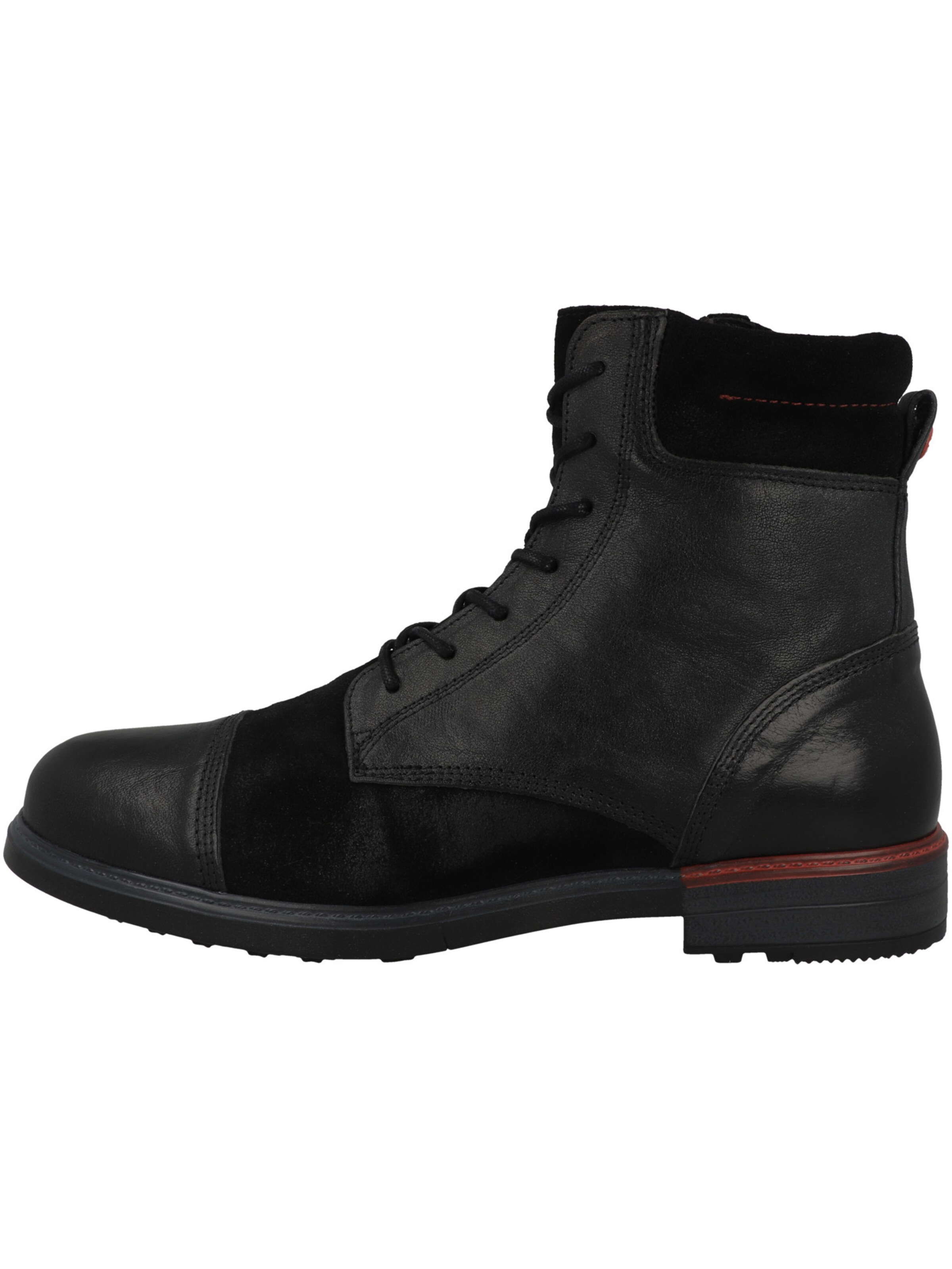 Bottines à lacets 'Iron 4' NOBRAND en noir