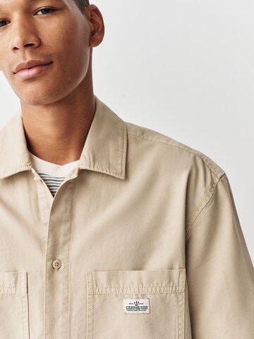 Next Regular Fit Hemd in Beige