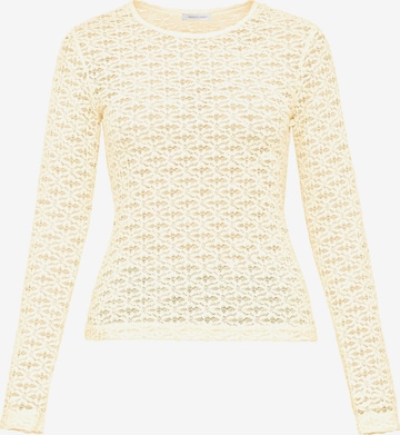 SASSYCLASSY Shirt in Yellow: front