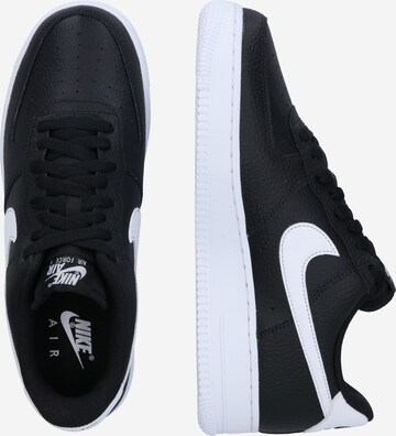 Nike Sportswear Sneakers laag 'AIR FORCE 1 07' in Zwart