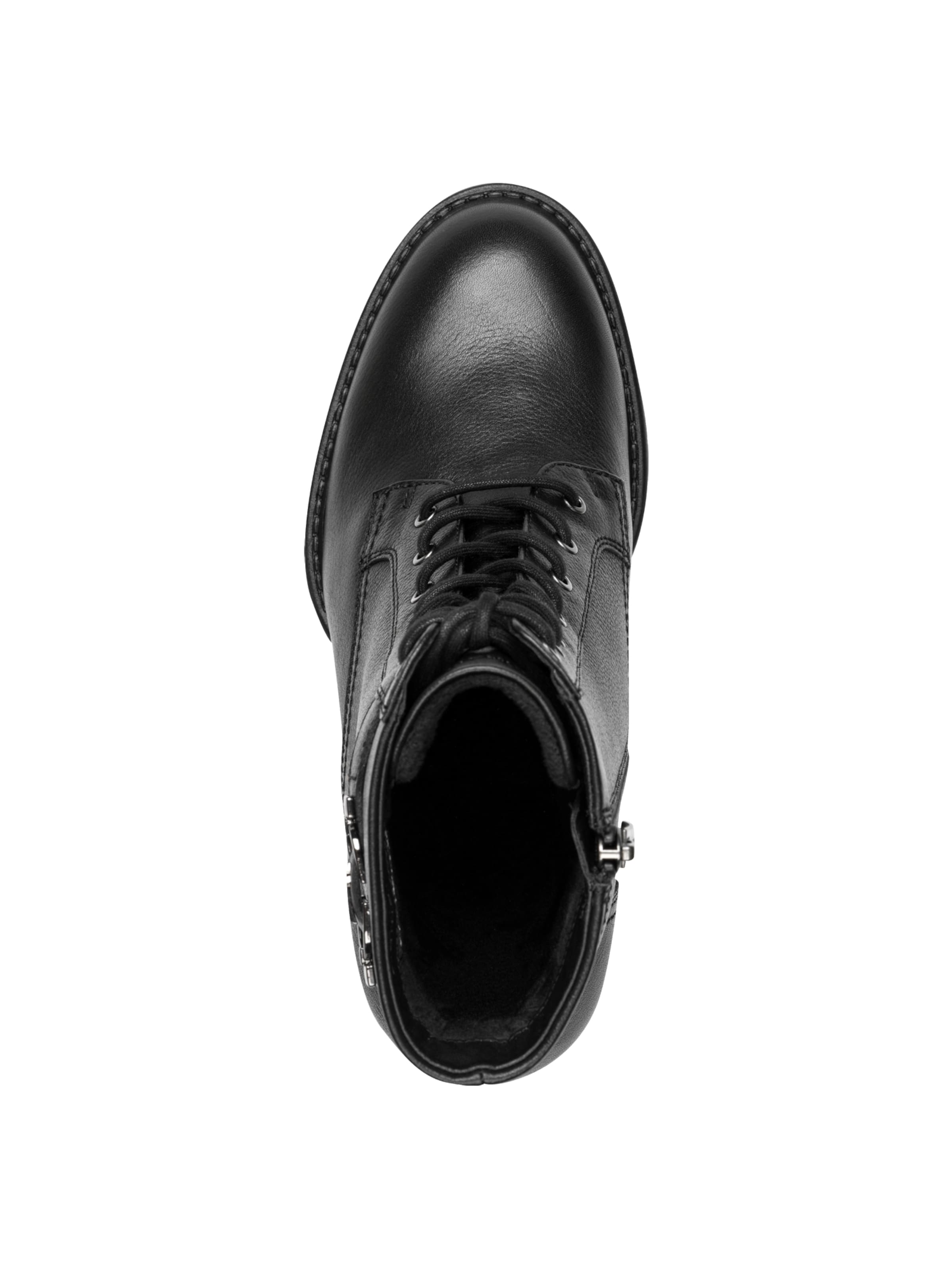 Bottines à lacets Tamaris en noir