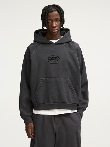 Felpa 'STWD' di Pull&Bear in nero