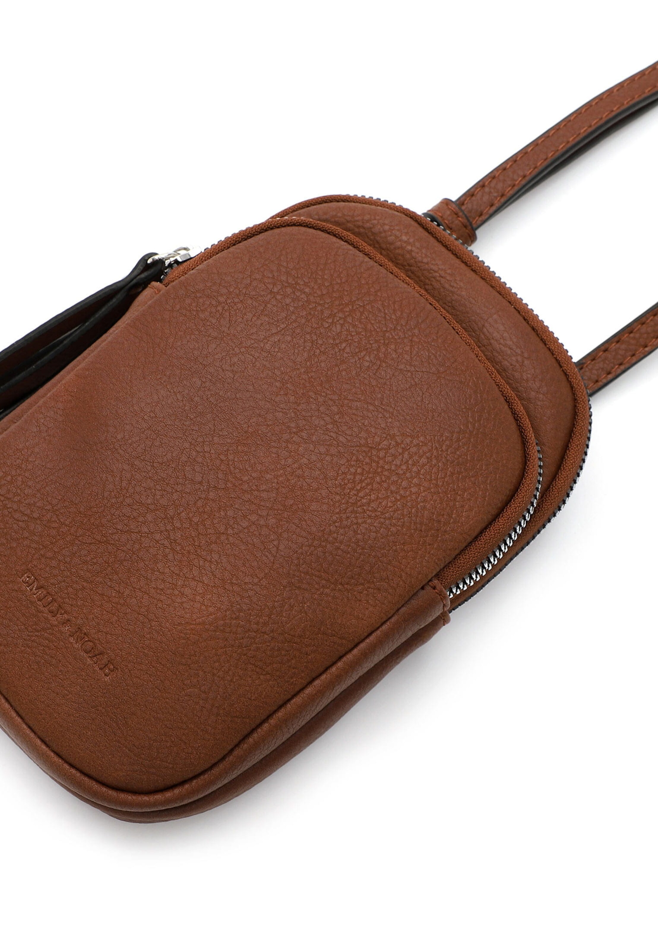 Sac à bandoulière 'Emma' Emily & Noah en marron