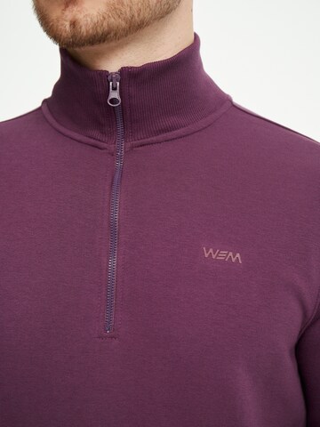 Sweat-shirt 'Spell' WEM Fashion en violet