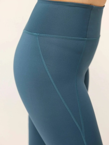 Girlfriend Collective Skinny Sportovní kalhoty ' Compressive ' – modrá