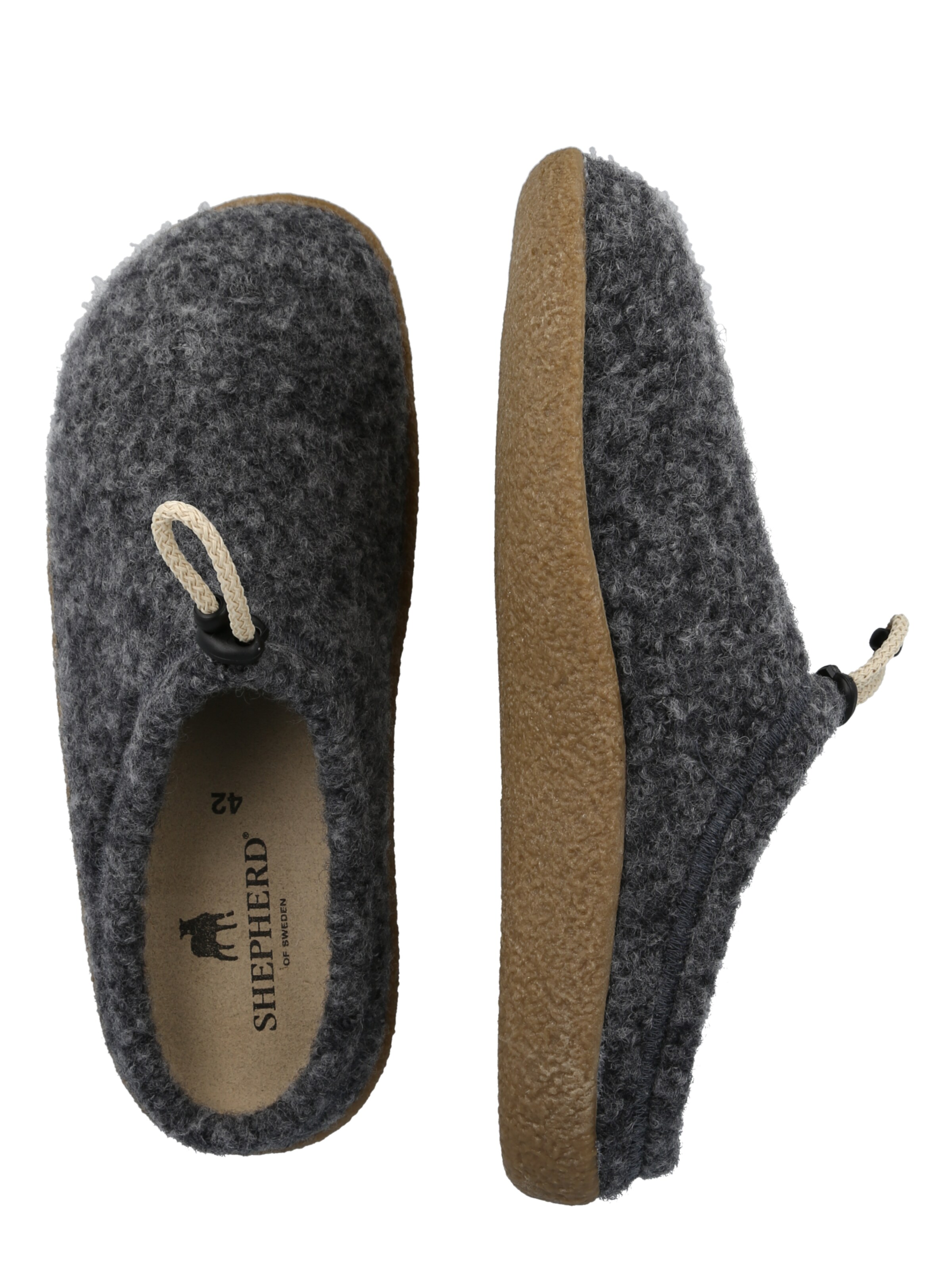 SHEPHERD Huisschoen 'PATRIK' in Grijs