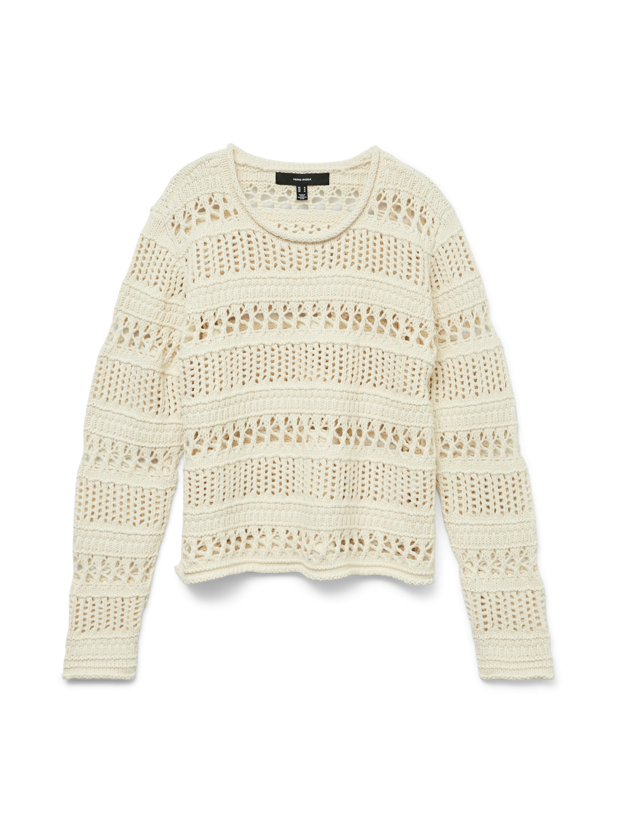 VERO MODA Pullover 'VMMADAGASCAR' i beige: forside
