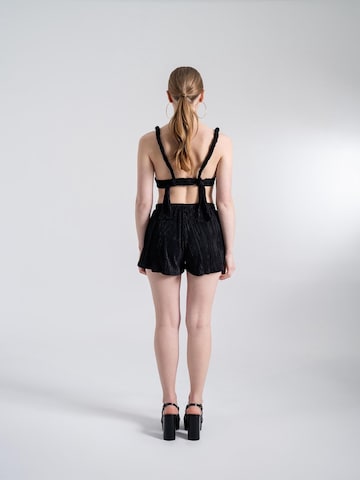 HOLLY LOLLY Korzetová Top – černá