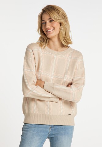 usha BLUE LABEL - Pullover em bege: frente