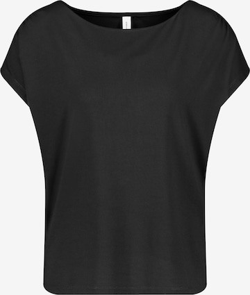 GERRY WEBER Μπλουζάκι σε μαύρο: μπροστά