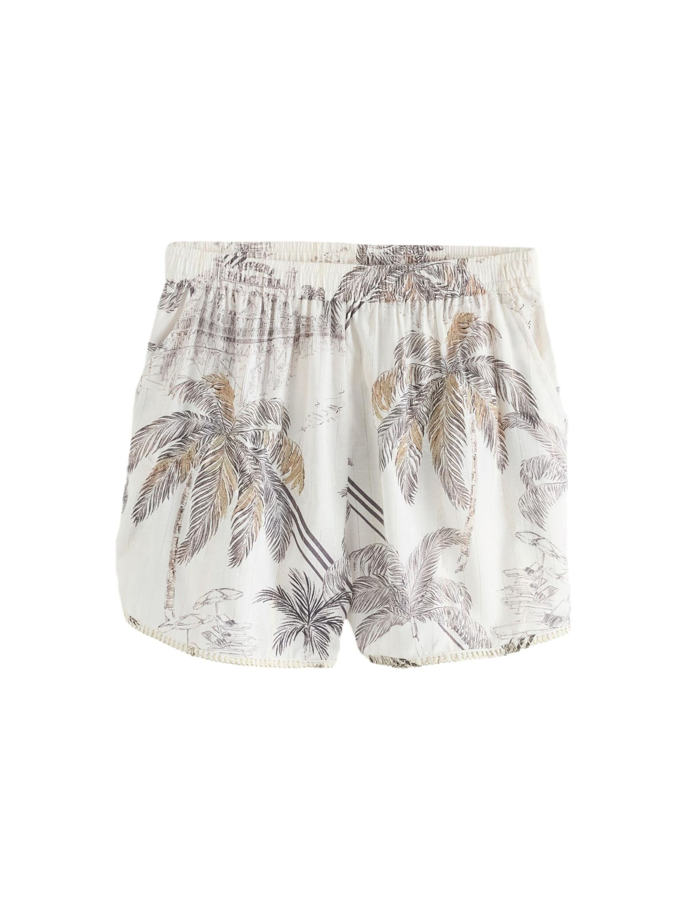 Wide leg Pantaloni di B by Ted Baker in bianco: frontale