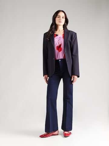 Liu Jo Расклешенный Джинсы 'B.UP JEWEL' в Синий