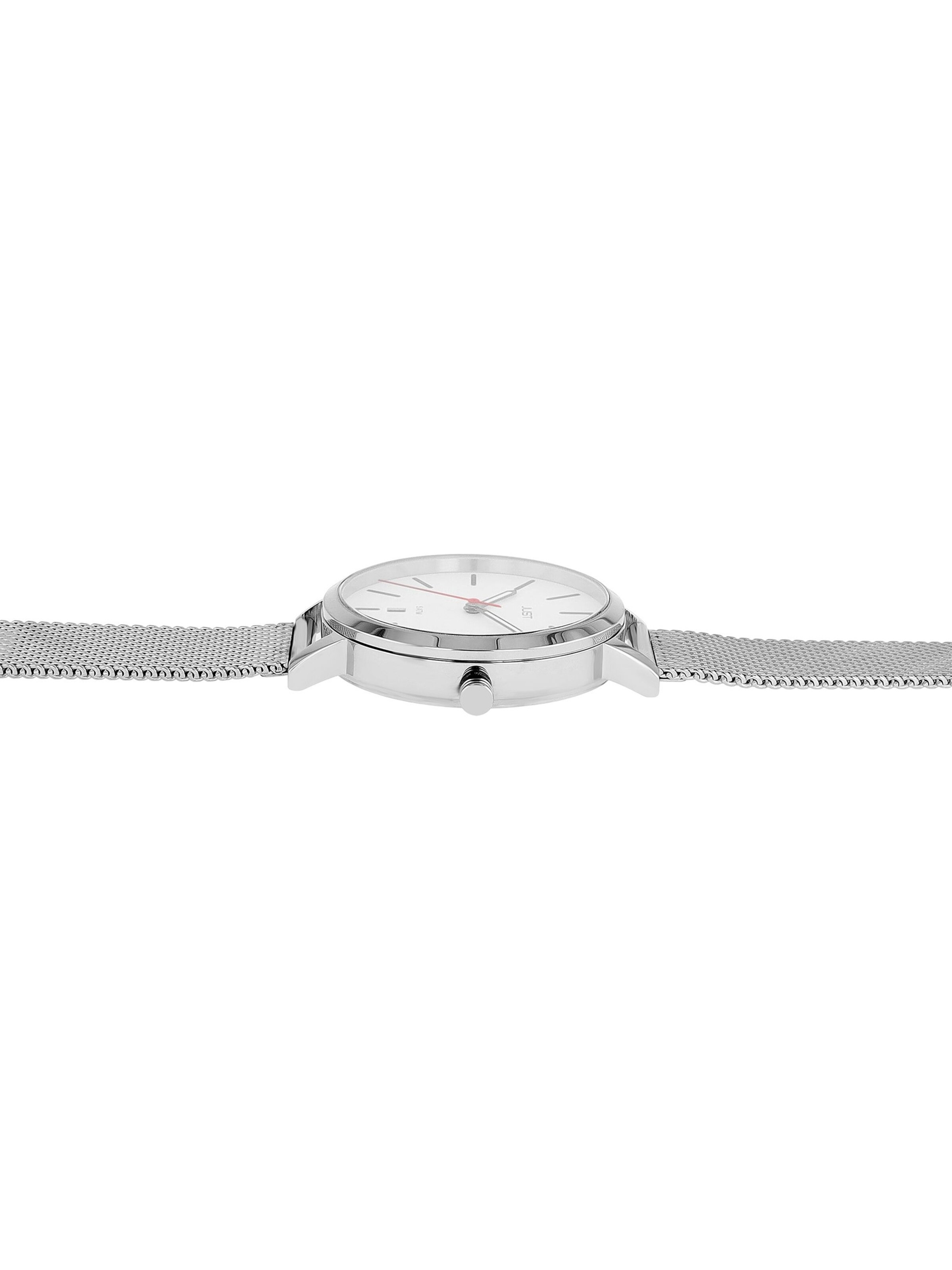 JUST Analog Watch 'Lenox, Datumsanzeige' in Silver