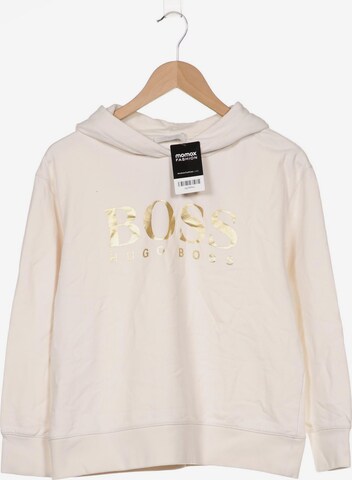 BOSS Black Sweatshirt & Zip-Up Hoodie in XL in White: front