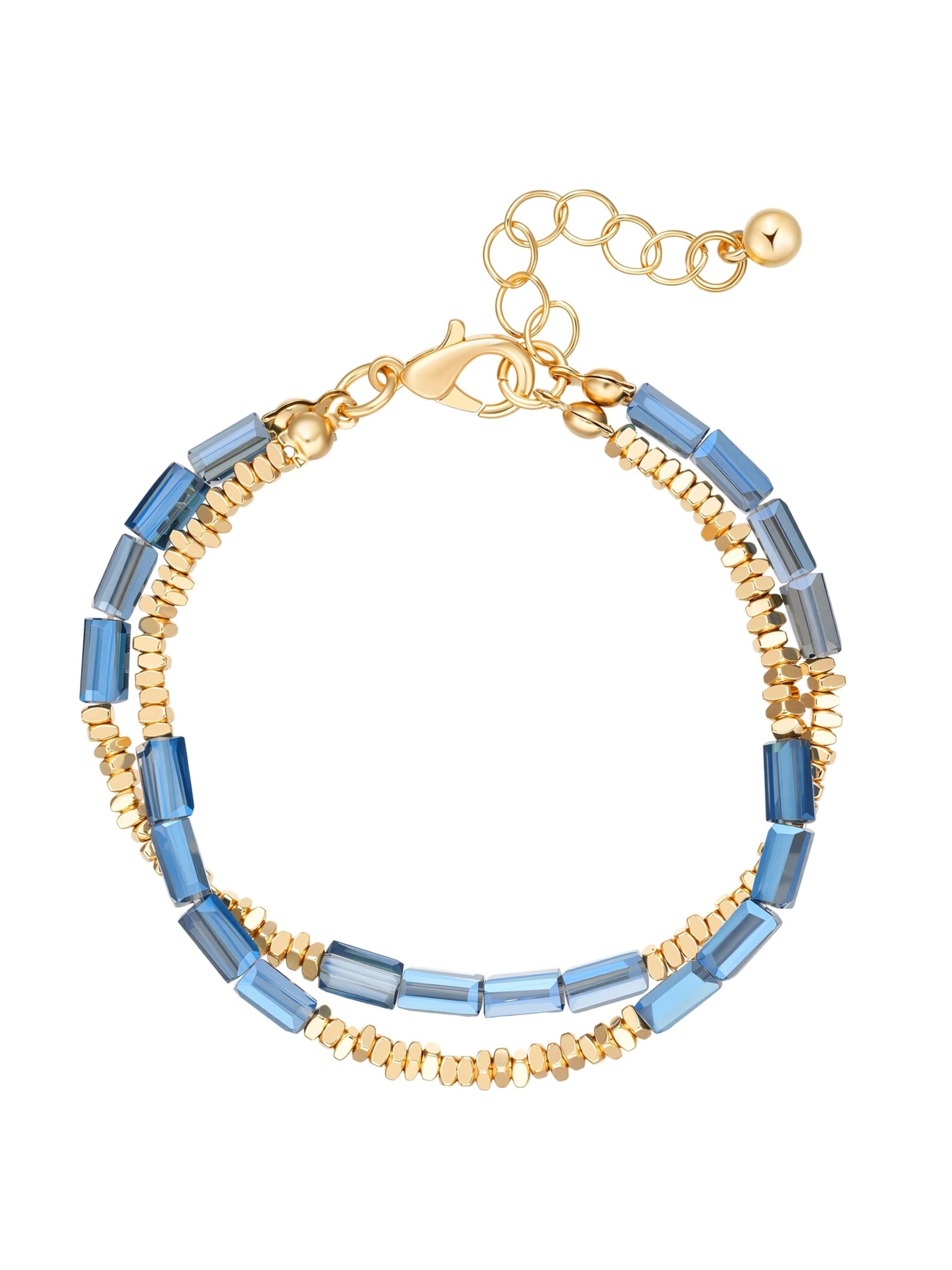 Lulu & Jane - Pulsera en oro: frente