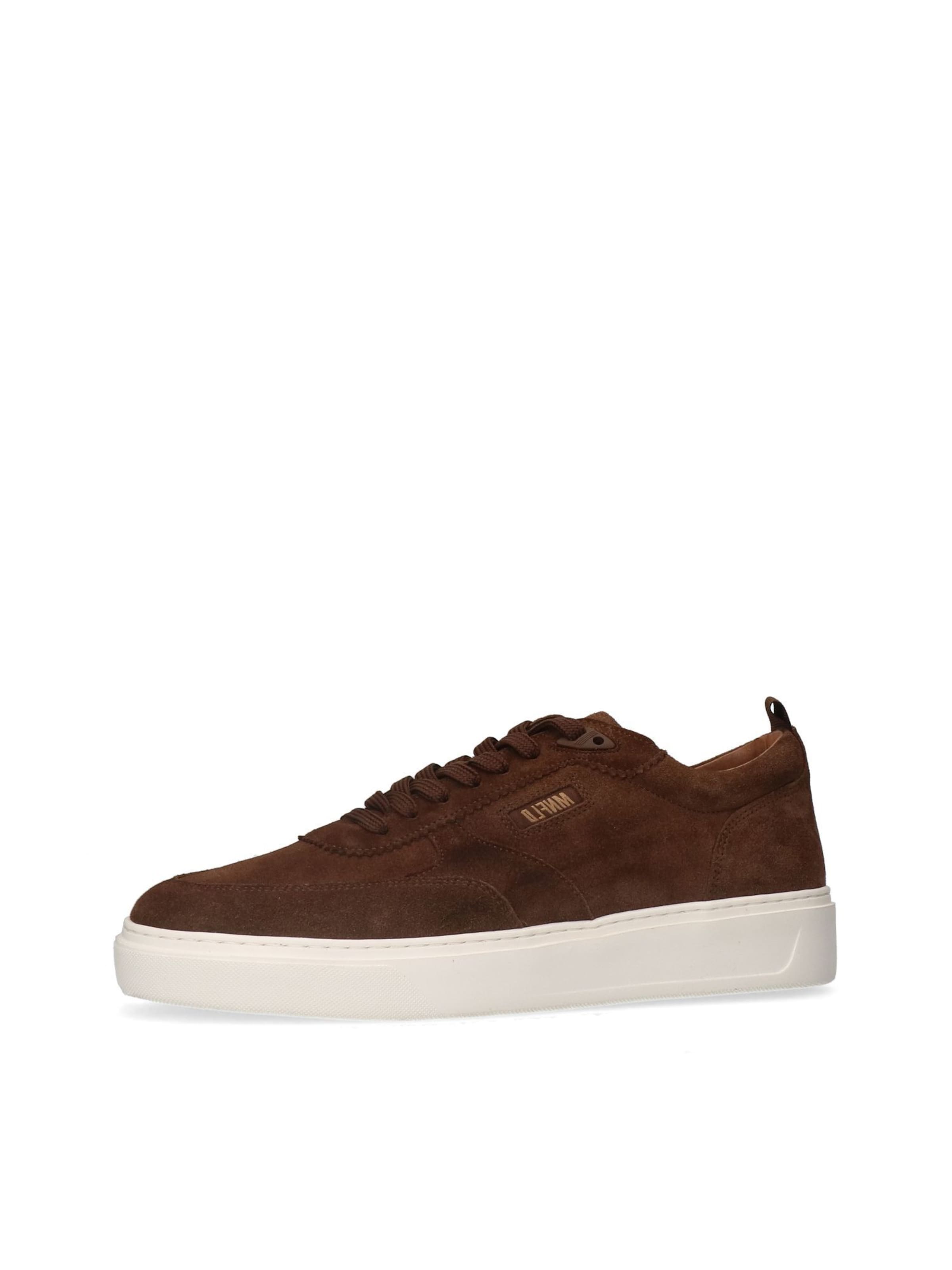 MANFIELD Sneakers in Brown: front