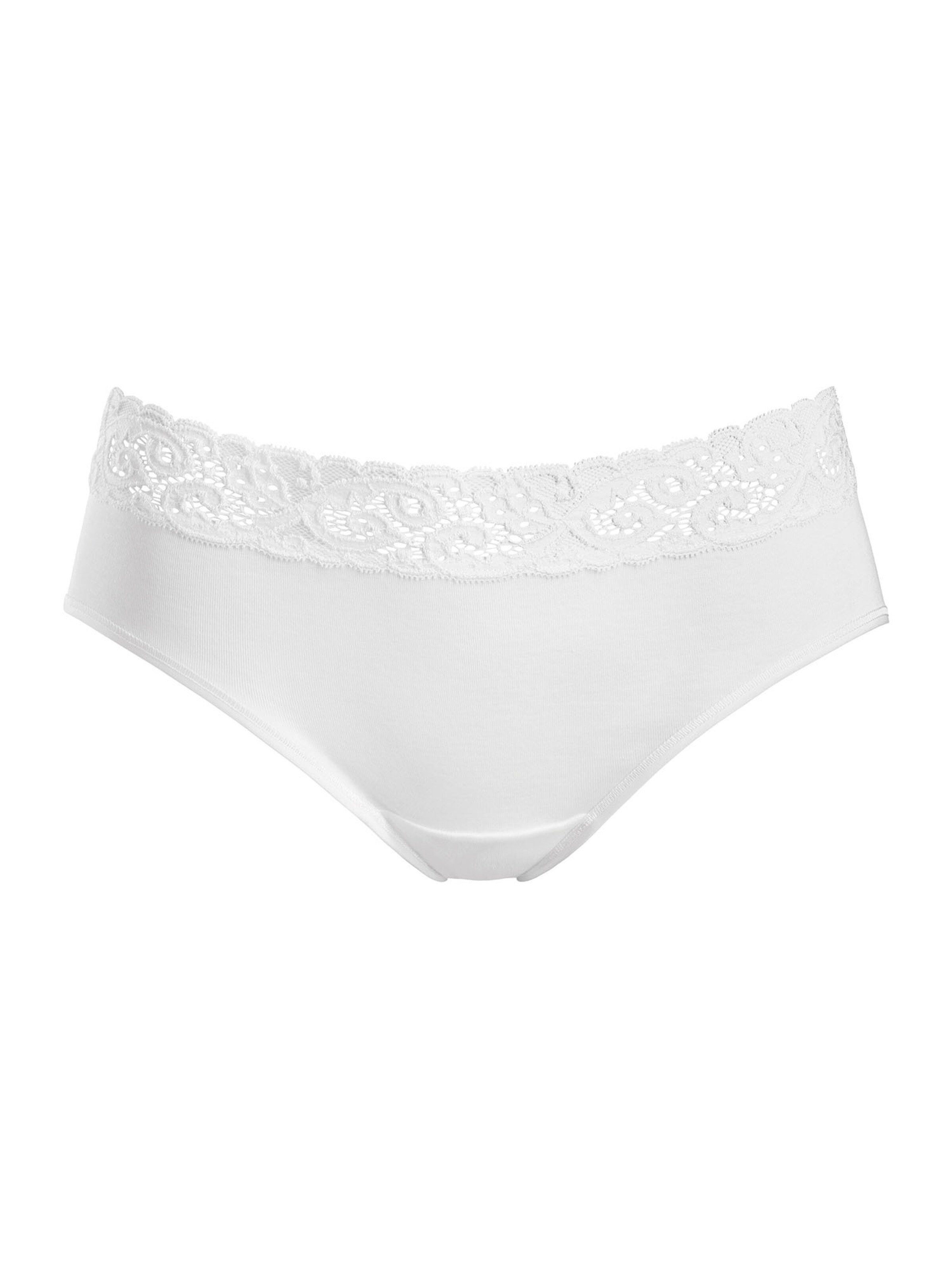 Hanro - Cueca ' Moments ' em branco: frente