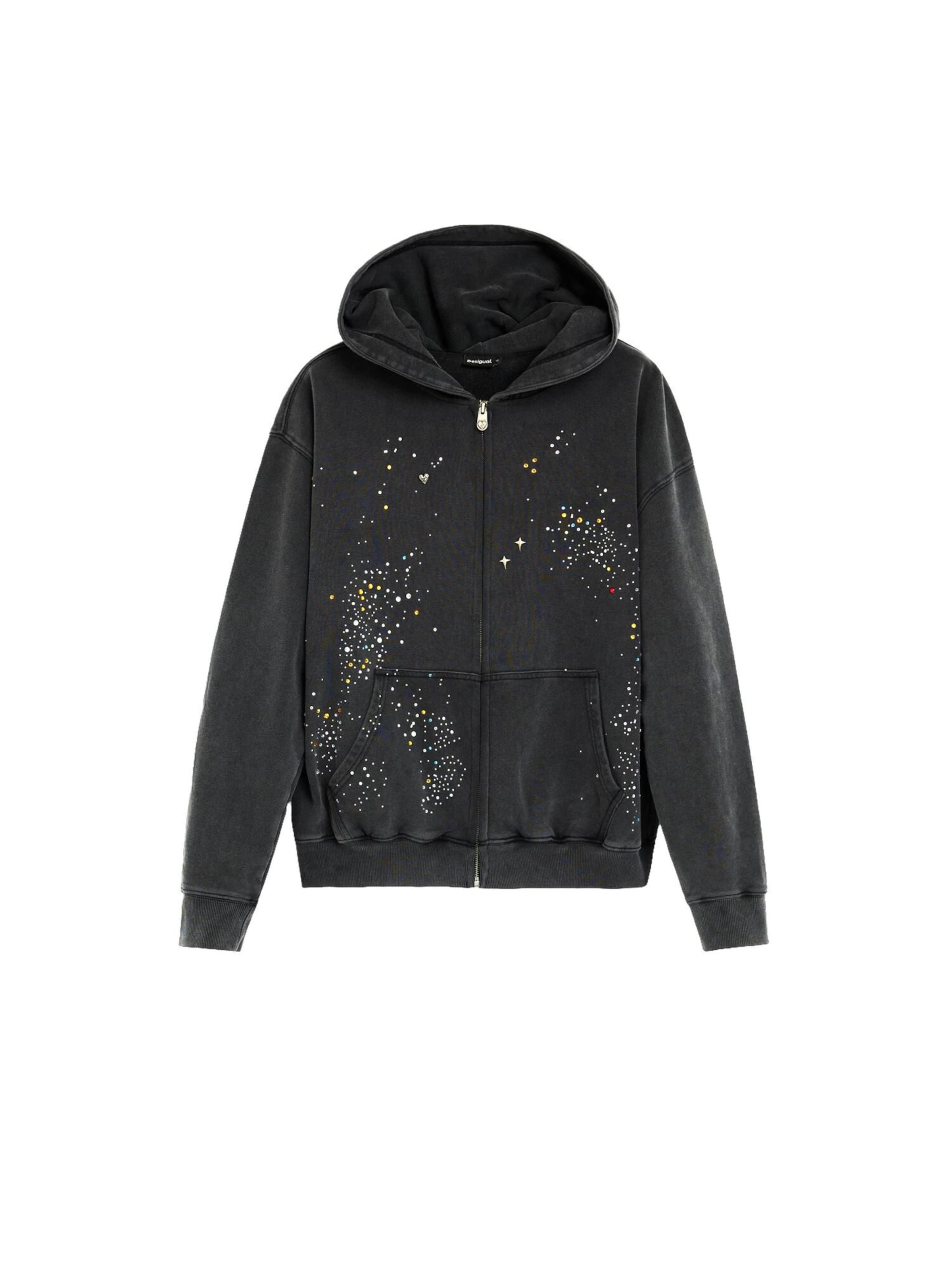 Desigual Суичър в черно: отпред