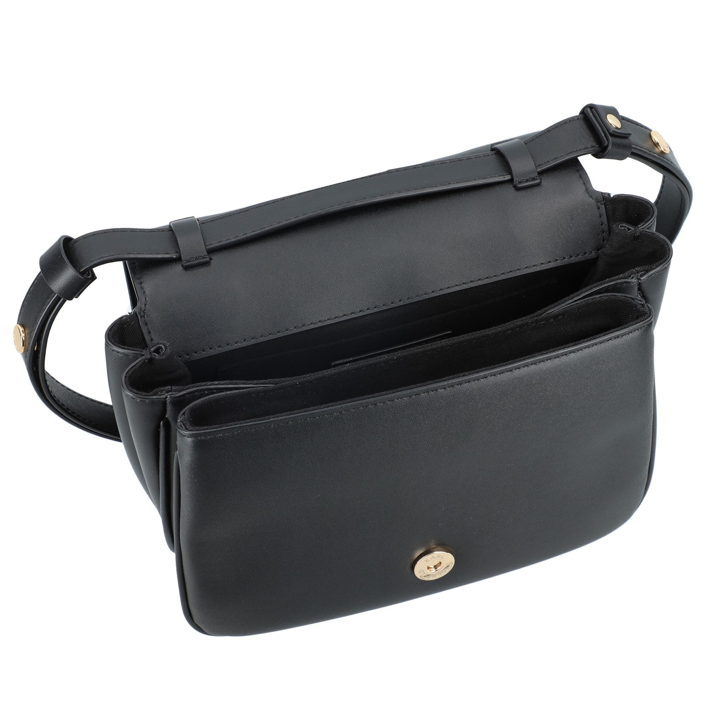 Karl Lagerfeld Taška cez rameno - Čierna