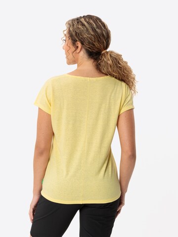 VAUDE Performance shirt 'Neyland' in Yellow